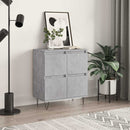 skænk 60x35x70 cm konstrueret træ betongrå