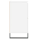 skænk 60x35x70 cm konstrueret træ hvid
