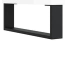 skænk 60x35x70 cm konstrueret træ hvid højglans