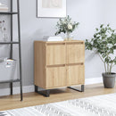 skænk 60x35x70 cm konstrueret træ sonoma-eg