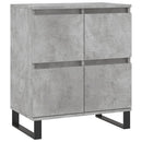 skænk 60x35x70 cm konstrueret træ betongrå