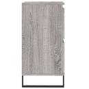 skænk 60x35x70 cm konstrueret træ grå sonoma-eg