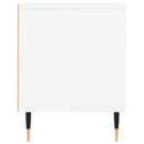 tv-bord 100x34,5x44,5 cm konstrueret træ hvid