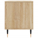 tv-bord 100x34,5x44,5 cm konstrueret træ sonoma-eg