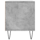 tv-bord 100x34,5x44,5 cm konstrueret træ betongrå