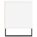 tv-bord 100x34,5x44,5 cm konstrueret træ hvid