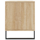 tv-bord 100x34,5x44,5 cm konstrueret træ sonoma-eg