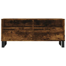tv-bord 100x34,5x44,5 cm konstrueret træ røget egetræsfarve