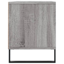 tv-bord 100x34,5x44,5 cm konstrueret træ grå sonoma-eg