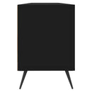 tv-bord 150x30x44,5 cm konstrueret træ sort