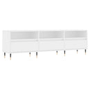 tv-bord 150x30x44,5 cm konstrueret træ hvid