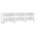 tv-bord 150x30x44,5 cm konstrueret træ hvid