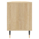 tv-bord 150x30x44,5 cm konstrueret træ sonoma-eg