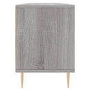 tv-bord 150x30x44,5 cm konstrueret træ grå sonoma-eg