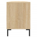 tv-bord 150x30x44,5 cm konstrueret træ sonoma-eg