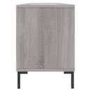 tv-bord 150x30x44,5 cm konstrueret træ grå sonoma-eg