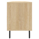 tv-bord 150x30x44,5 cm konstrueret træ sonoma-eg