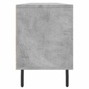 tv-bord 150x30x44,5 cm konstrueret træ betongrå