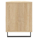 tv-bord 150x30x44,5 cm konstrueret træ sonoma-eg