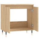 badeværelsesskab 58x33x60 cm konstrueret træ sonoma-eg