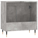 badeværelsesskab 58x33x60 cm konstrueret træ betongrå