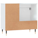 badeværelsesskab 65x33x60 cm konstrueret træ hvid