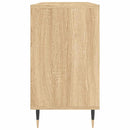 badeværelsesskab 80x33x60 cm konstrueret træ sonoma-eg