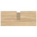 badeværelsesskab 80x33x60 cm konstrueret træ sonoma-eg