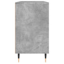 badeværelsesskab 80x33x60 cm konstrueret træ betongrå