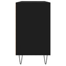 badeværelsesskab 80x33x60 cm konstrueret træ sort