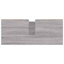 badeværelsesskab 80x33x60 cm konstrueret træ grå sonoma-eg