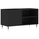 vinylskab 85x38x48 cm konstrueret træ sort