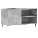 vinylskab 85x38x48 cm konstrueret træ betongrå