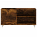 vinylskab 85x38x48 cm konstrueret træ røget sonoma-eg