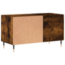 vinylskab 85x38x48 cm konstrueret træ røget sonoma-eg