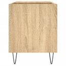 vinylskab 85x38x48 cm konstrueret træ sonoma-eg