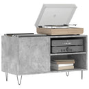 vinylskab 85x38x48 cm konstrueret træ betongrå