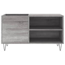 vinylskab 85x38x48 cm konstrueret træ grå sonoma-eg