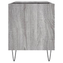 vinylskab 85x38x48 cm konstrueret træ grå sonoma-eg