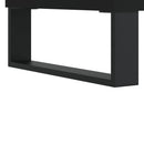 vinylskab 85x38x48 cm konstrueret træ sort