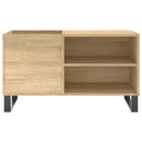 vinylskab 85x38x48 cm konstrueret træ sonoma-eg
