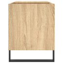 vinylskab 85x38x48 cm konstrueret træ sonoma-eg
