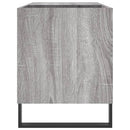 vinylskab 85x38x48 cm konstrueret træ grå sonoma-eg