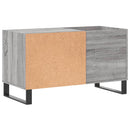 vinylskab 85x38x48 cm konstrueret træ grå sonoma-eg