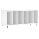 vinylskab 100x38x48 cm konstrueret træ hvid