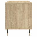 vinylskab 100x38x48 cm konstrueret træ sonoma-eg