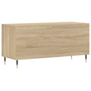 vinylskab 100x38x48 cm konstrueret træ sonoma-eg