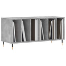 vinylskab 100x38x48 cm konstrueret træ betongrå