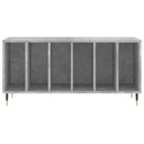 vinylskab 100x38x48 cm konstrueret træ betongrå