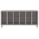 vinylskab 100x38x48 cm konstrueret træ grå sonoma-eg